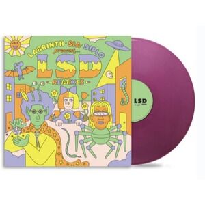 Labrinth, Sia, Diplo Present LSD The Remixes Purple Vinyl LP RSD BF 24 Lil Wayne